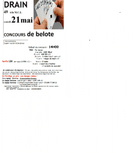 BELOTE 21 MAI 2016
