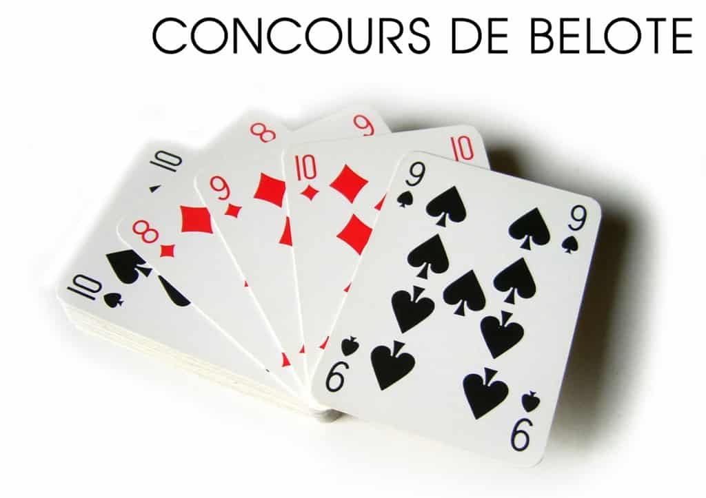 Concours de Belote le 1er juillet 2016 à Bajamont - Lot & Garonne