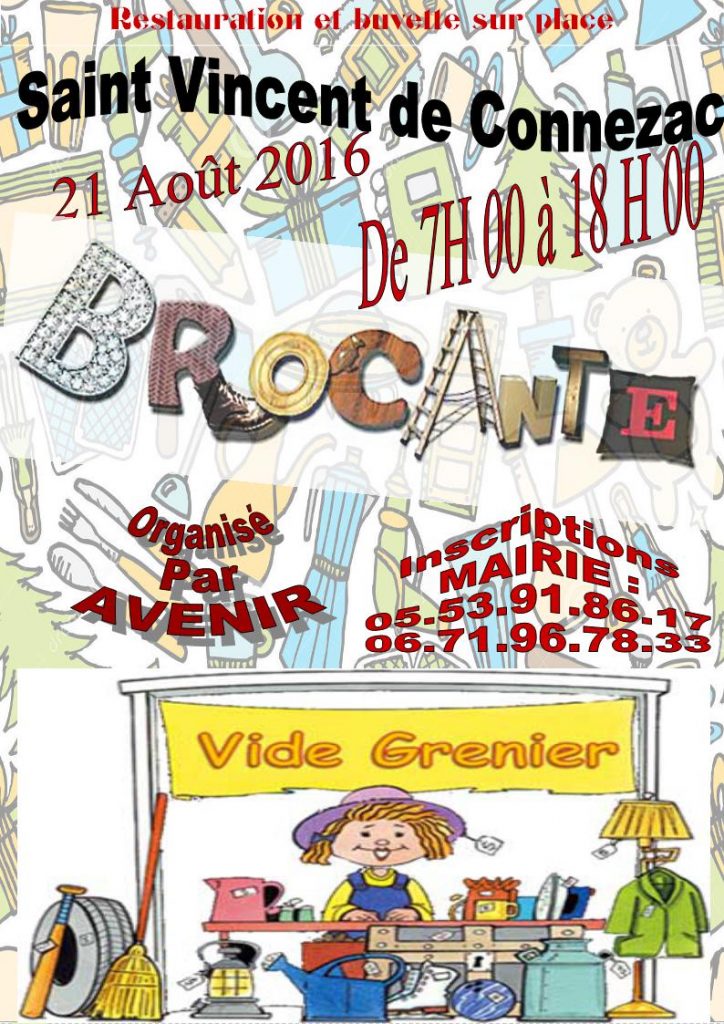 Belote le 19 août 2016 à Saint Vincent de Connezac
